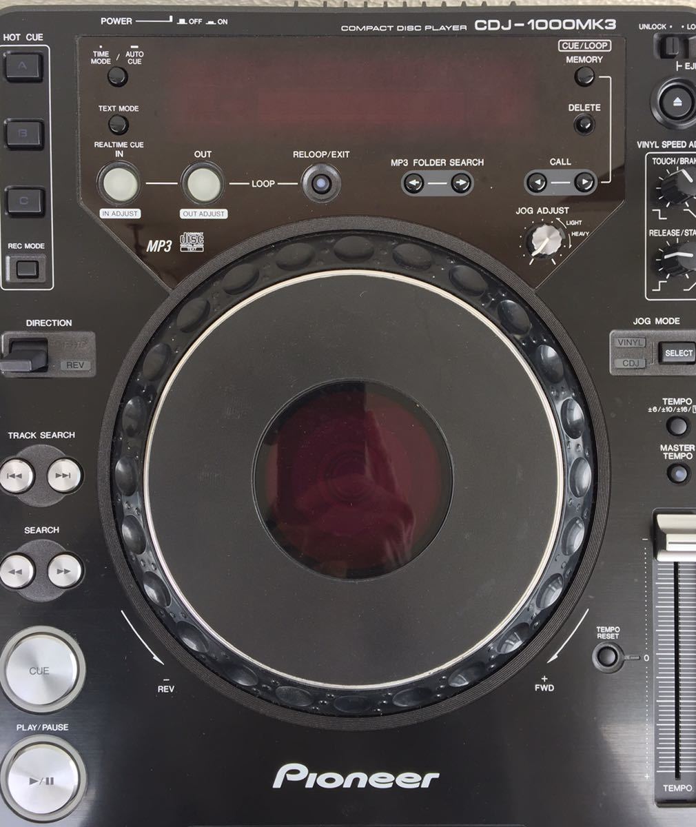 沖縄・離島除く全国届 Pioneer CDJ-1000MK3 動作確認済み 送料込み