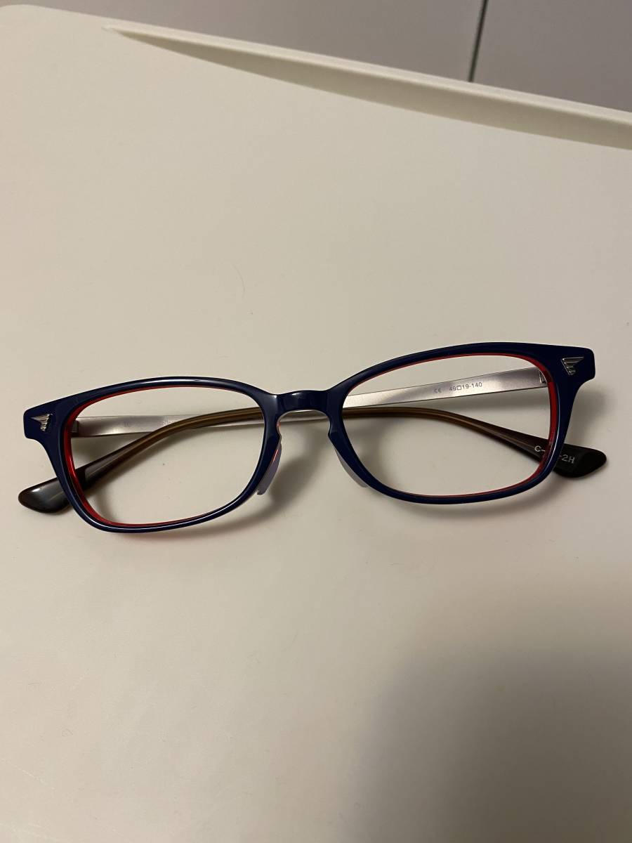 bj classic collection P-501NT ダークネイビートリコロール 美品 眼鏡