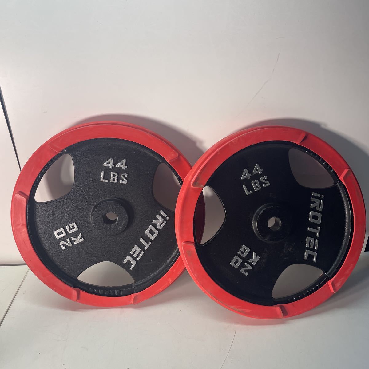 K0607-33 IROTEC アイロテック プレート 20kg×2枚セット 計40kg