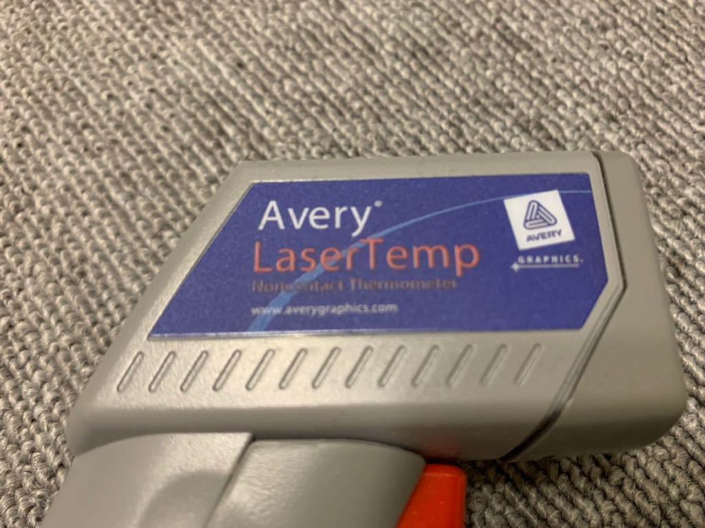 Avery レーザー非接触温度計　赤外線放射温度計　レーザーマーカー付　測定器_画像1