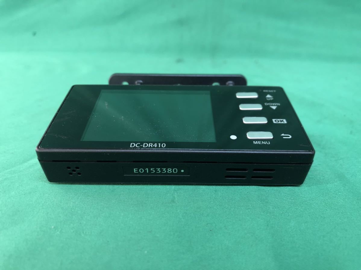 MS122 中古 コムテック COMTEC GPS搭載 ドライブレコーダー DC-DR410 Gセンサー 常時録画 12/24V車対応 2.5インチ 本体のみ 動作保証_画像3