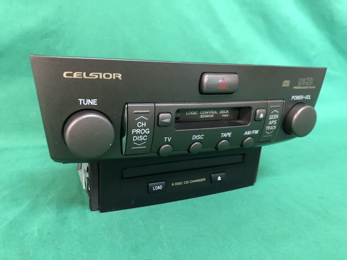 MK369 used Toyota Celsior UCF30 UCF31 previous term original PIONEER Mark Levinson CD changer 86120-5A011 FX-MG8506ZT-02 operation guarantee 