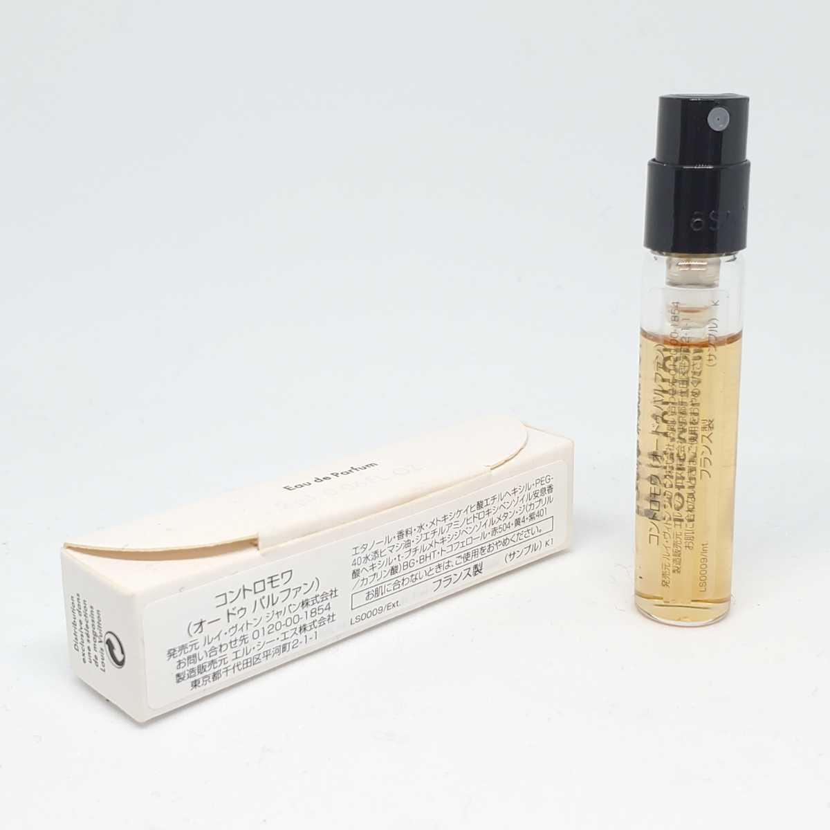 LOUIS VUITTON ルイヴィトン CONTRE MOI コントロモワ(オードゥ パルファン)サンプル品 2ml