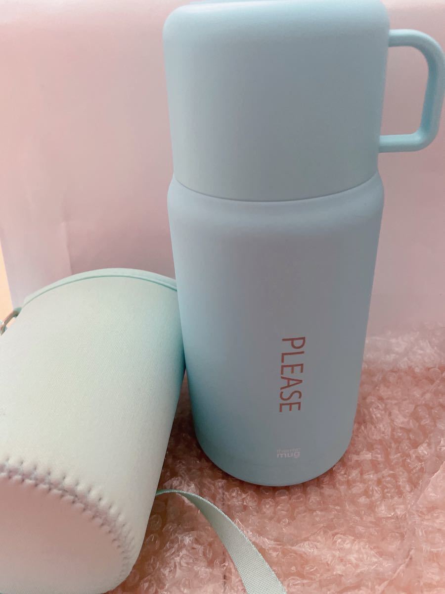 サーモマグ  THERMO MUG   トリップボトル　アイスブルー