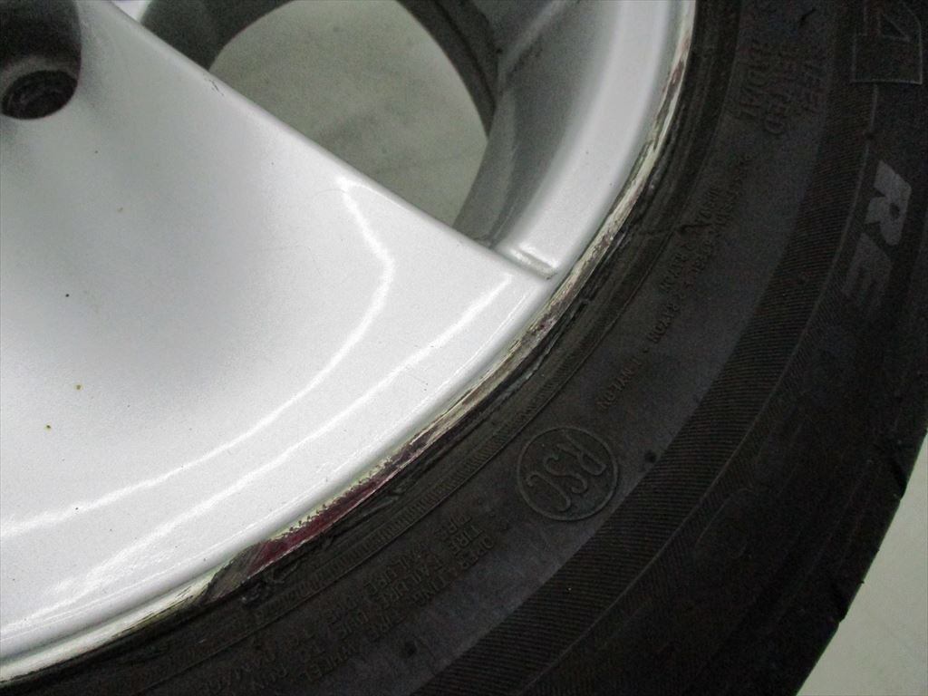 225/50R16 ブリヂストン POTENZA RE050 BMW純正ホイールセット E90 E91 6775594 16×7J 5H PCD120 1本 個人宅着払い手渡し可!T130_画像3