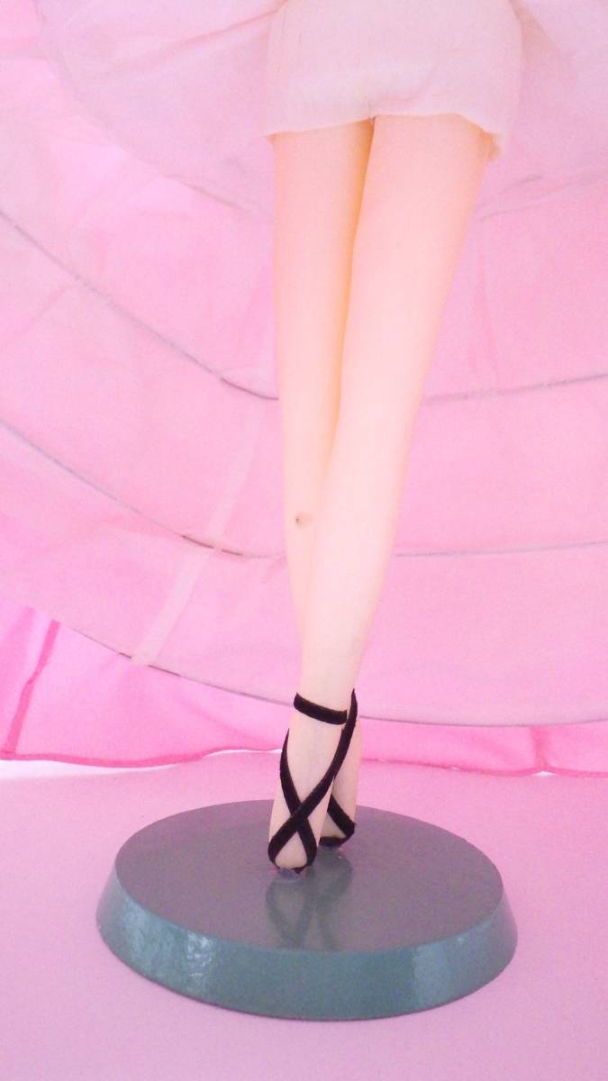 昭和レトロ 美少女 美女 乙女 リボン スキヨ タグ付 ツインテール ポーズ人形 お人形 ピンク ビンテージドールの画像8
