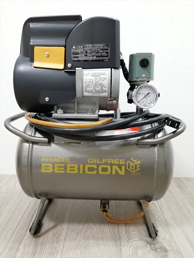 送料無料! HITACHI 日立 0.2LE-8S スーパーオイルフリーベビコン 送料無料! HITACHI 日立 0.2LE-8S スーパーオイルフリーベビコン