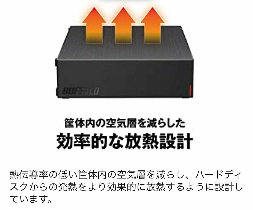 美品●外付ハードディスクケース●3.5インチSATA●BUFFALO【HD-EDS-E】シリーズ●USB 3.2(Gen1) 