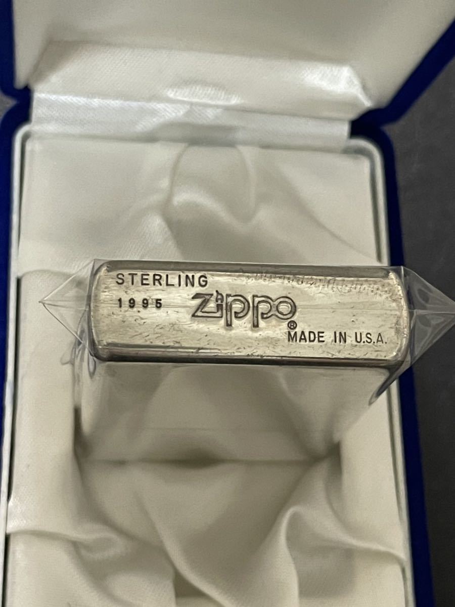 zippo スターリングシルバー ヴィンテージ 純銀 希少モデル 1995年製