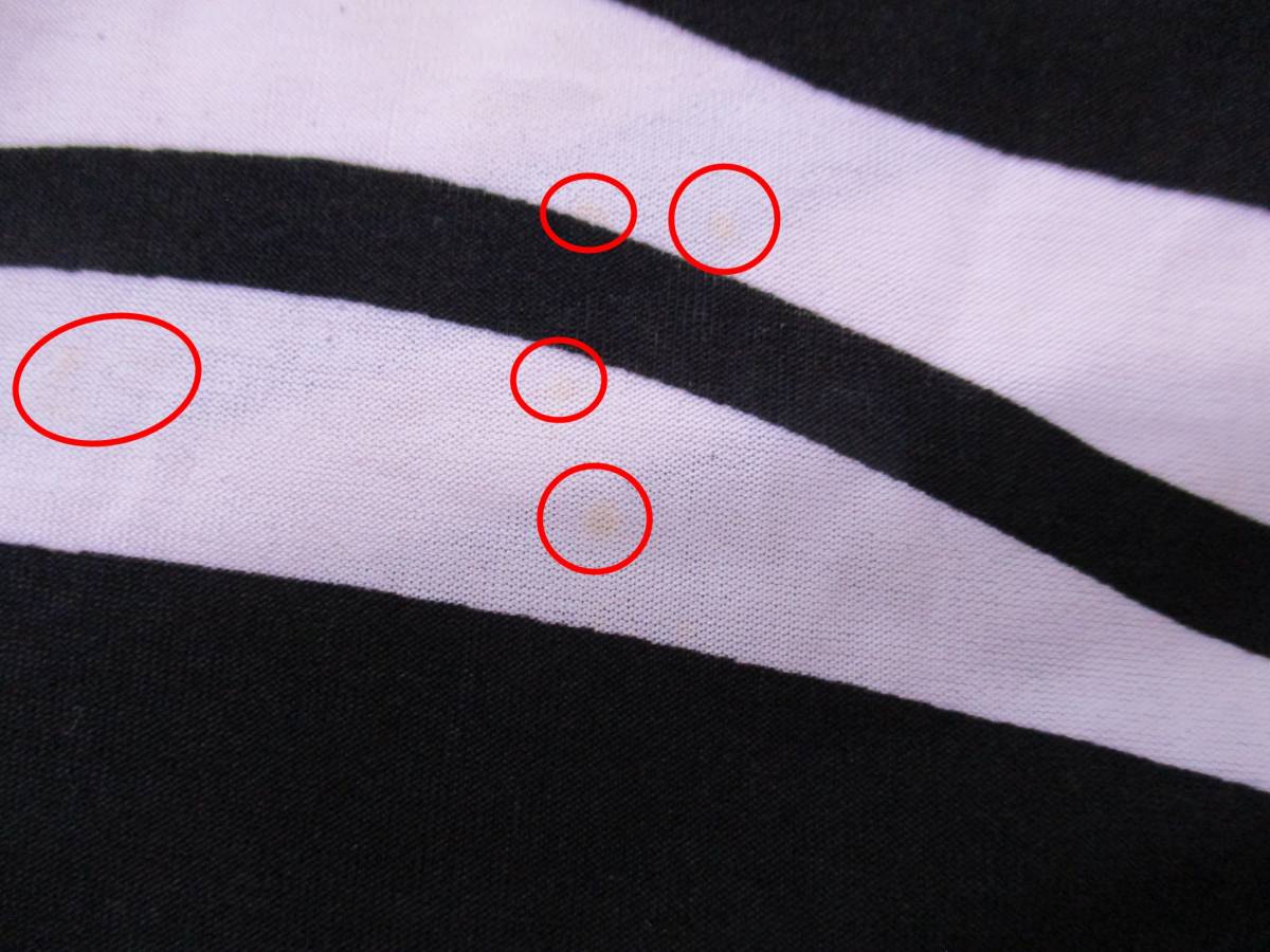 *872[ бесплатная доставка ] бренд название неизвестен женский безрукавка туника One-piece L соответствует черный × белый Zebra рисунок дерево детали тонкий 