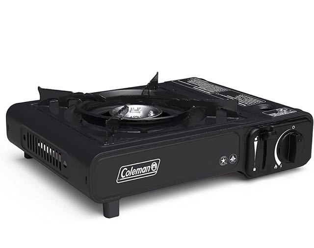 Coleman Portable Butane Stove with Case・コールマン カセットコンロ シングルバーナー 新品並行 キッチン ストーブ ブラック 黒