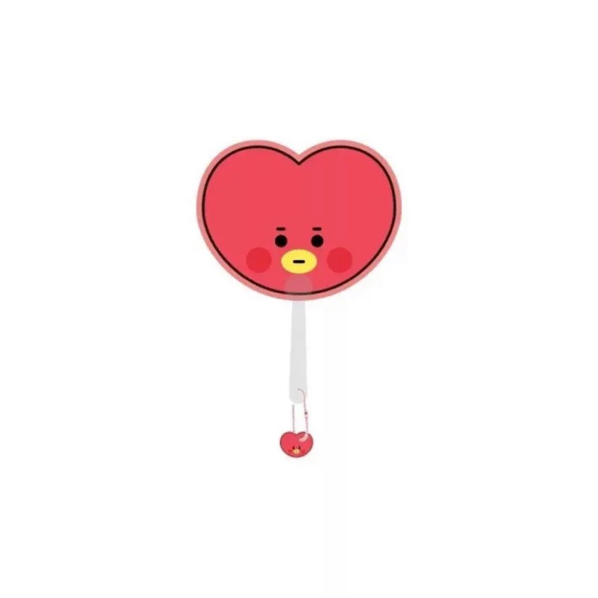 出群 うちわ セット BTS BT21 tinytan テテ テヒョン TATA V revecap.com