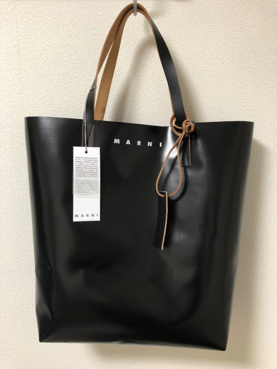 マルニ MARNI トートバッグ TRIBECA PVC 新品未使用 4