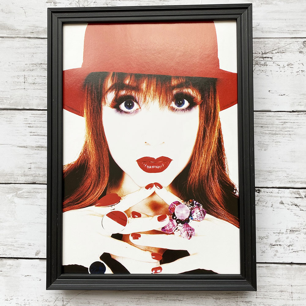 額装品◇Shima-chang すかんち SCANCH /90年代/ポスター風広告 額装品◇Shima-chang すかんち SCANCH /90年代/ポスター風広告