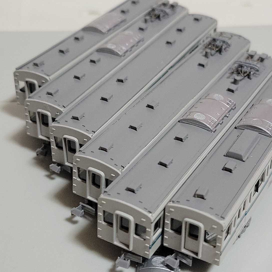 グリーンマックス クロスポイント 西武6000系50番台 アルミ車体 6両 グリーンマックス クロスポイント 西武6000系50番台 アルミ車体 6両