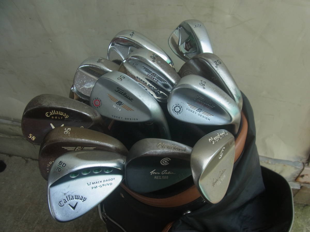 ゴルフクラブ ウェッジ 13本 大量まとめセット Callaway Titleist