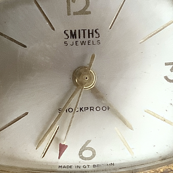 [ England made Vintage ]SMITH hand winding wristwatch 