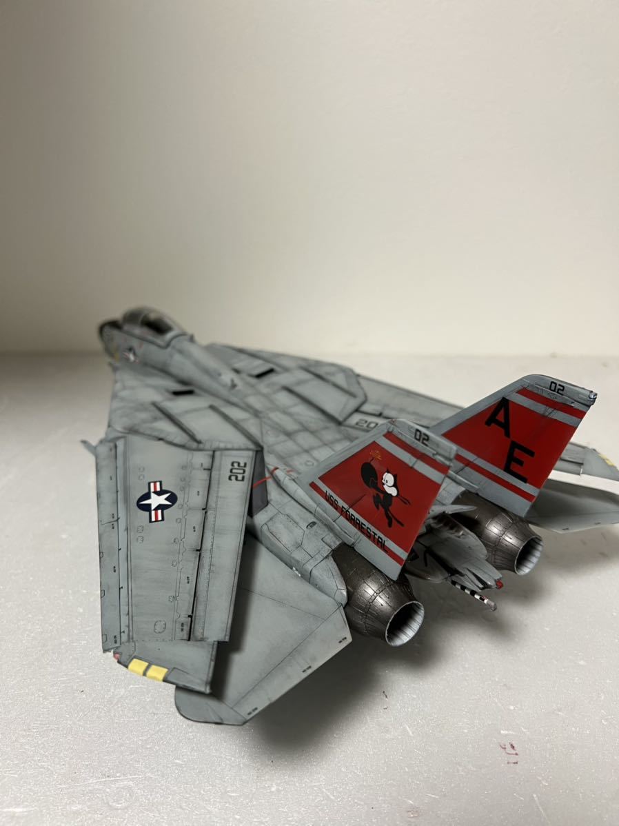 1/48 F-14 (トムキャッターズ仕様) 塗装完成品 1/48 F-14 (トムキャッターズ仕様) 塗装完成品