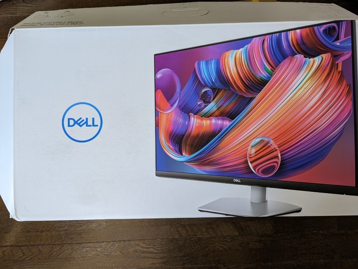 DELL S2722QC 27インチ4kモニター 美品 ディスプレイモニター デル