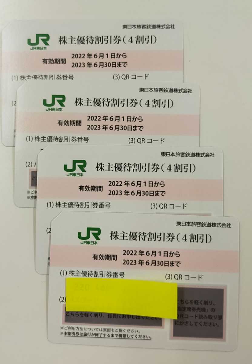 ライトブラウン/ブラック 東日本旅客鉄道 株主優待 株主優待割引券(2枚 ...