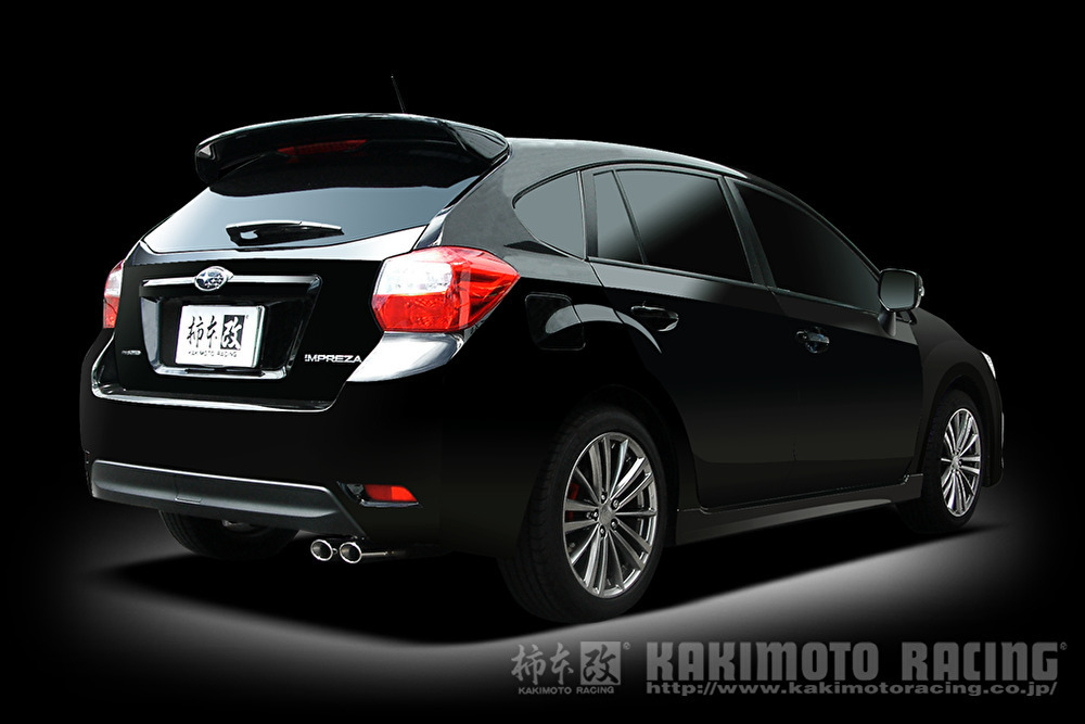 個人宅発送可能 柿本 マフラー KRnoble Ellisse ジョンキル SUBARU インプレッサスポーツ DBA-GP6 NA FB20 2WD CVT (B52345D)_画像2