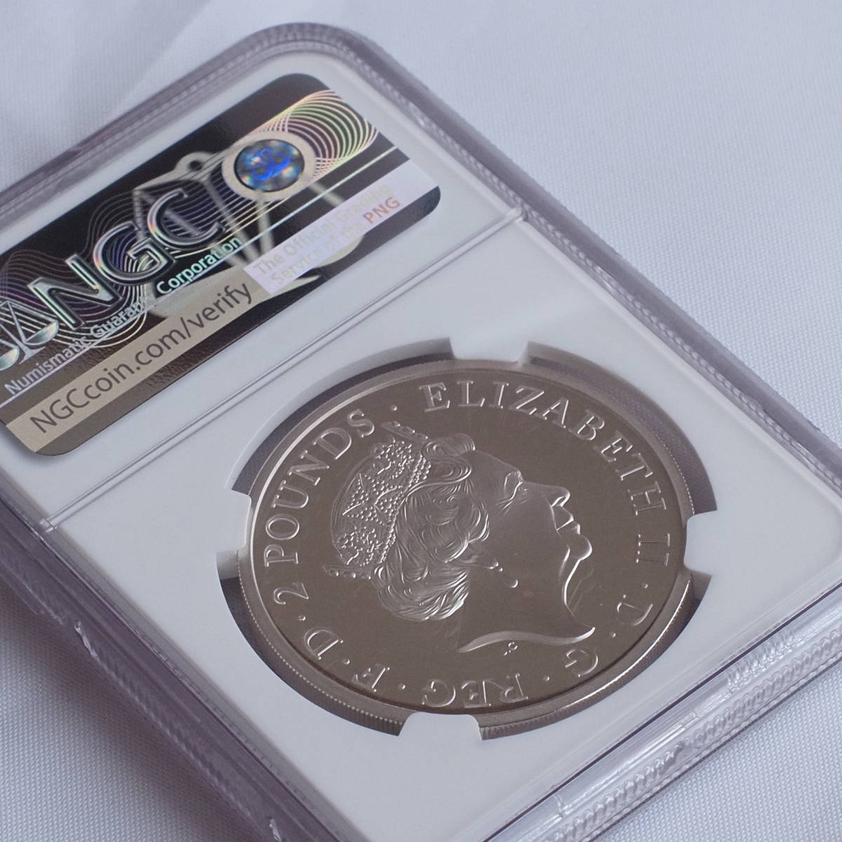 1982 ¢5 ニッケル 硬貨 NGC鑑定