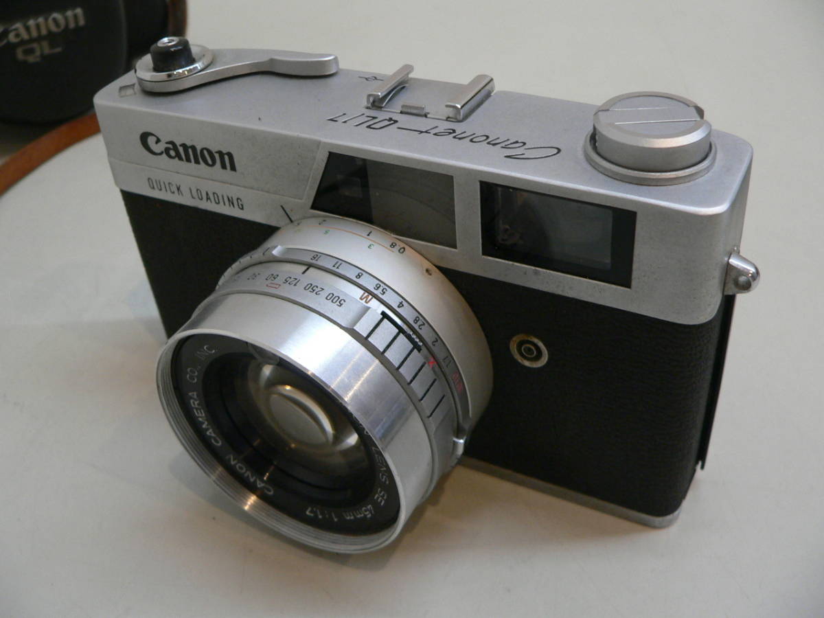 18004●Canon CANONET QL17 レンズ SE 45mm 1:1.7_画像7