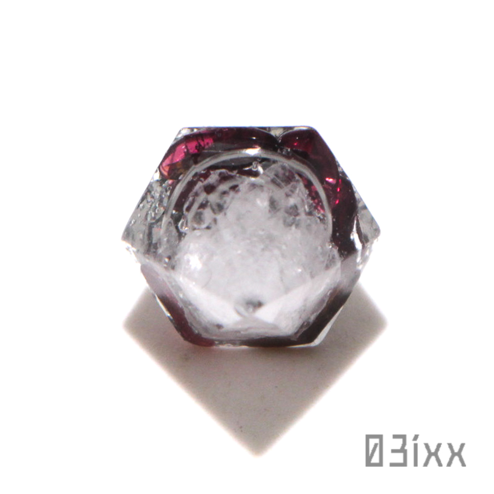 [ free shipping * prompt decision ]. salt orugo Night small diamond pedestal none white garnet .. stone 1 month birthstone natural stone interior stainless steel 03ixx