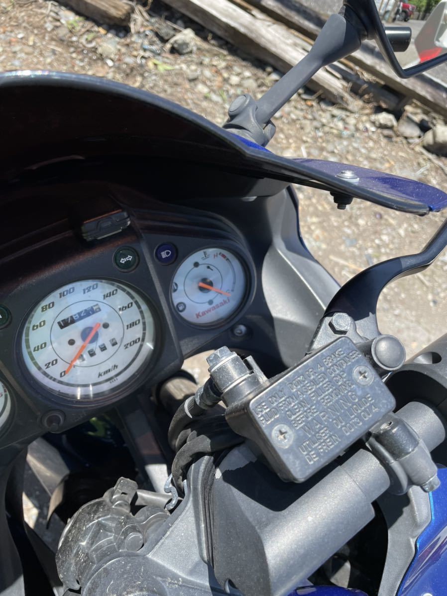 カワサキ Kawasaki Ninja250R 実働 機関良好 滋賀県より 自賠責残り