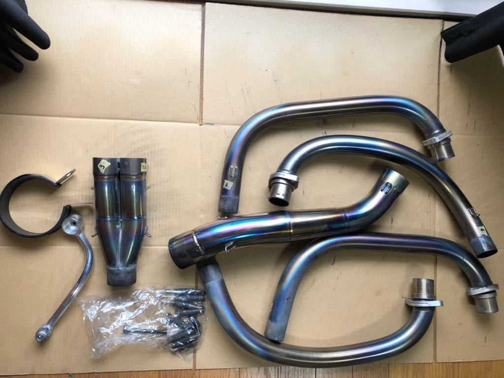 ストライカー チタンマフラー フルエキ エキパイのみ ゼファー750