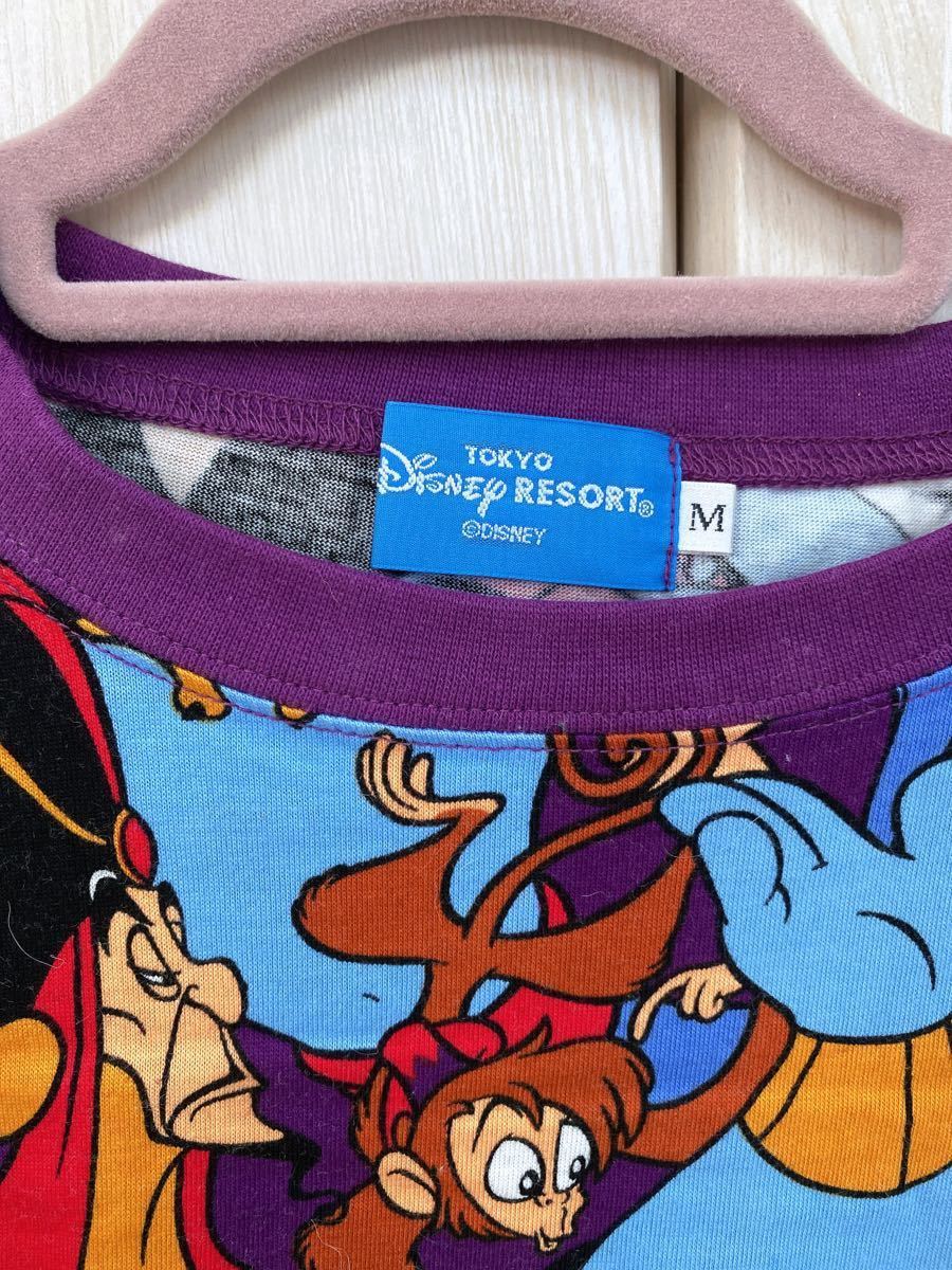 Paypayフリマ ディズニー 総柄 Tシャツ ディズニーリゾート アラジン 総柄 Disney 半袖tシャツ Tdr ディズニー Tシャツ