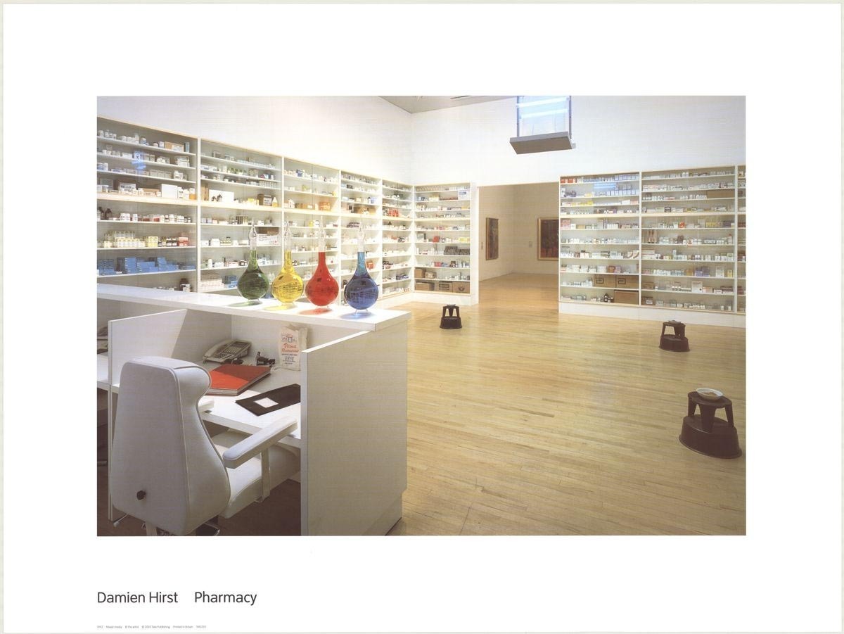 Pharmacy（ダミアン ハースト） 額装品_画像3