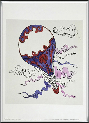 Hot Air Balloon 1958/ウォーホル/フレーム額装_画像1