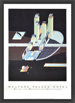 Welfare Palace Hotel NY/コールハース/額装済 | www.transnews.co.id