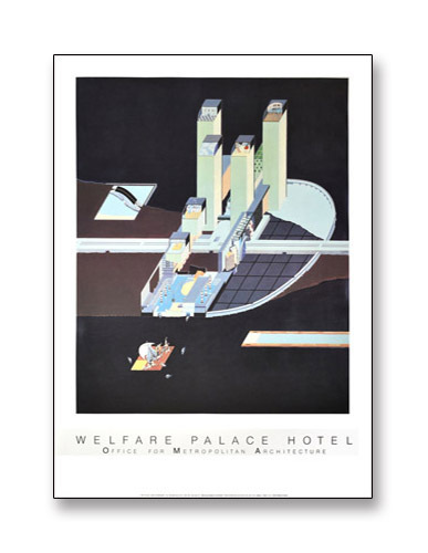 Welfare Palace Hotel NY/コールハース/額装済 | www.transnews.co.id