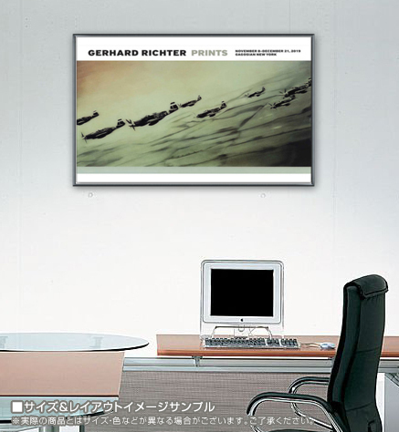 Exhibition Richter 2019(ゲルハルト リヒター)額装済ポスター Exhibition Richter 2019(ゲルハルト リヒター)額装済ポスター