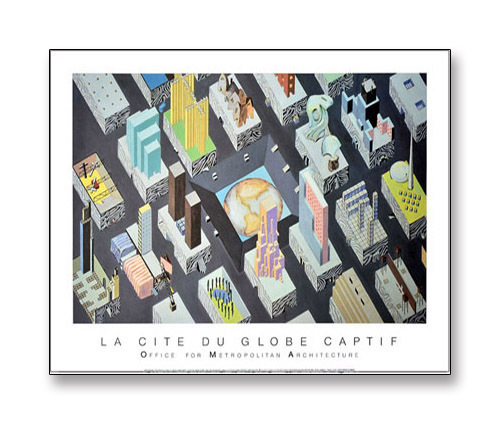 City of The Captive Globe/コールハース/アートポスター_画像1