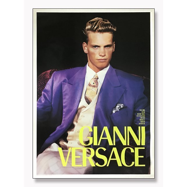 Versace Man/ブルースウェーバー/ポスター | nongoma.gov.za