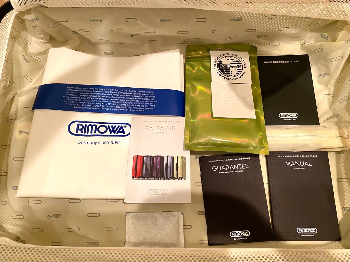 Rimowaリモワ65Lサルサエアー4輪 ライムグリーン スーツケース Rimowaリモワ65Lサルサエアー4輪 ライムグリーン スーツケース