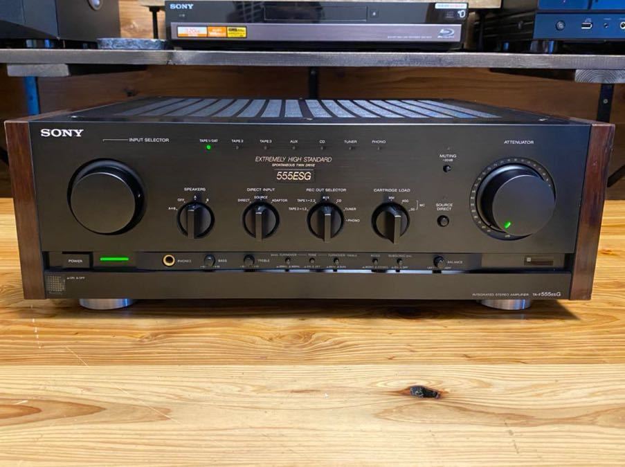 SONY ソニー TA-F555ESG プリメインアンプ メンテナンス品 動作良好