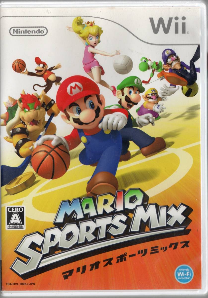 Wii マリオスポーツミックス(MARIO SPORTS MIX) 【中古品】即決_画像1