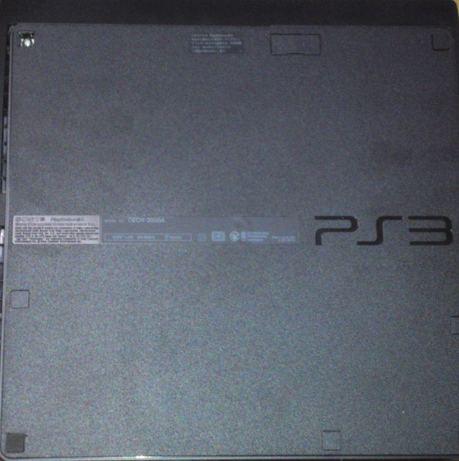 PS3 CECH-3000A 【・動作品・本体のみ(コントローラー,電源コード,HDMI