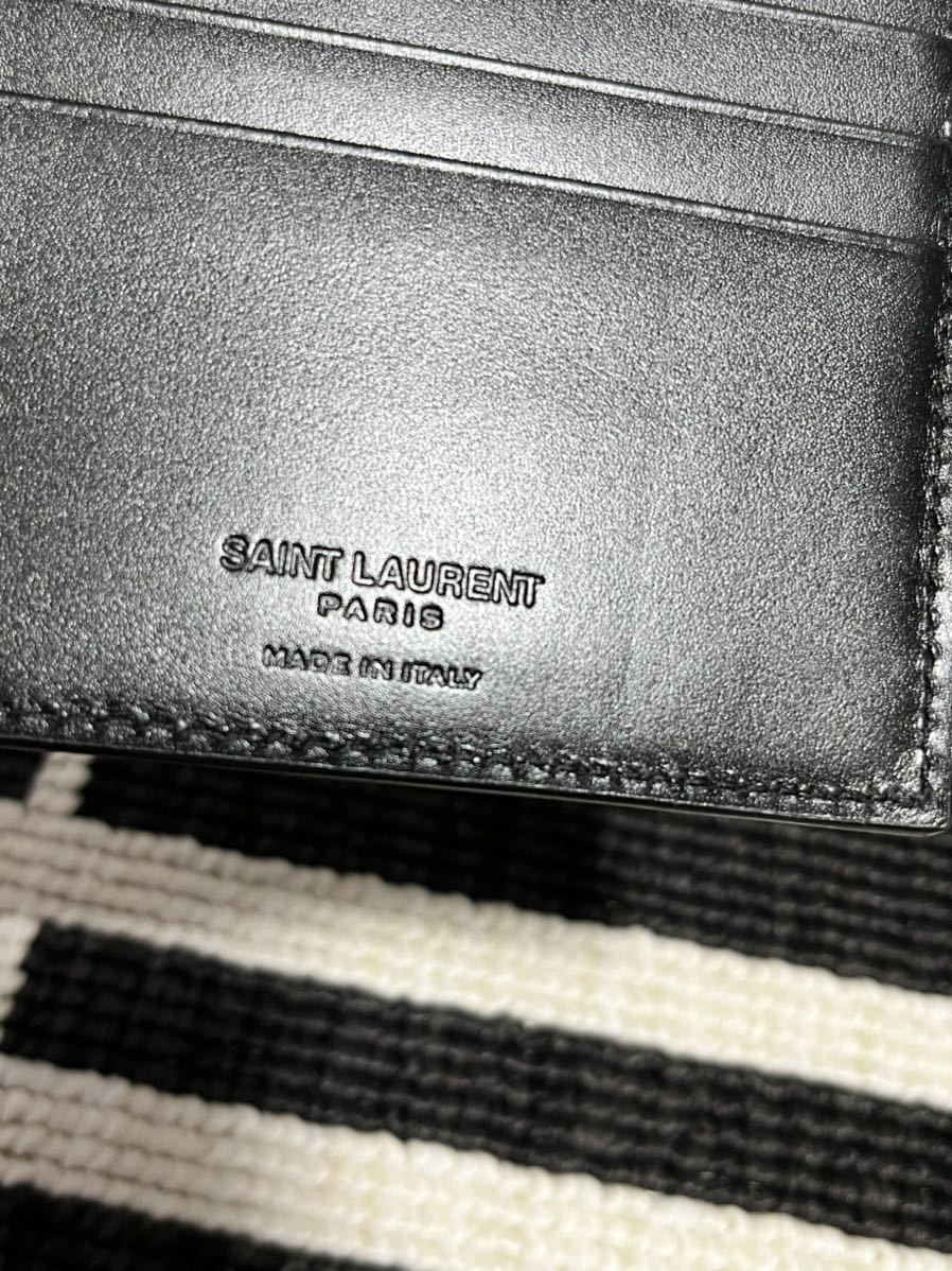 美品！サンローラン パリ SAINT LAURENT PARIS 財布 二つ折り