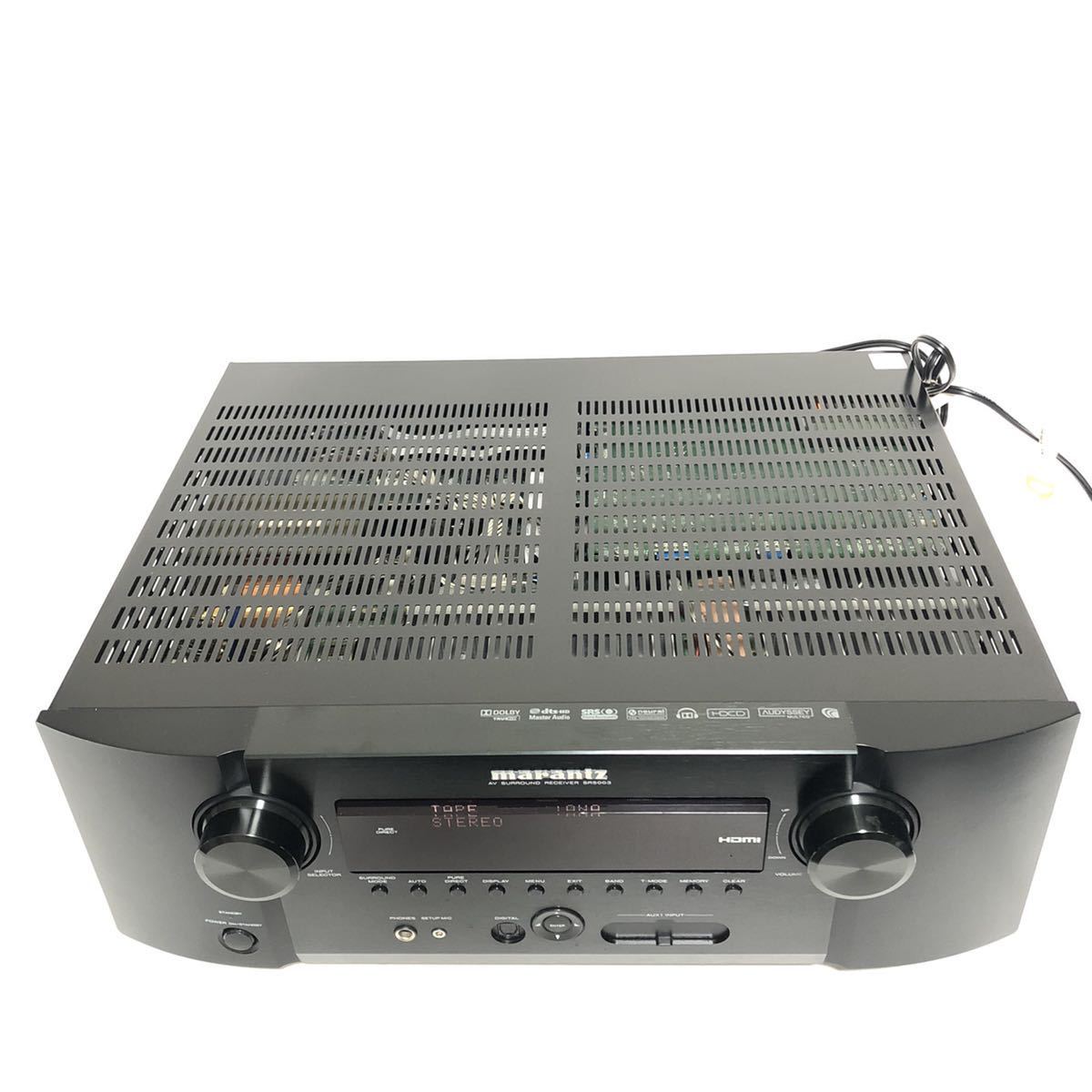 【動作☆付属品充実】marantz マランツAVサラウンドレシーバーアンプ SR5003 DENON セットアップマイク付き audyssy