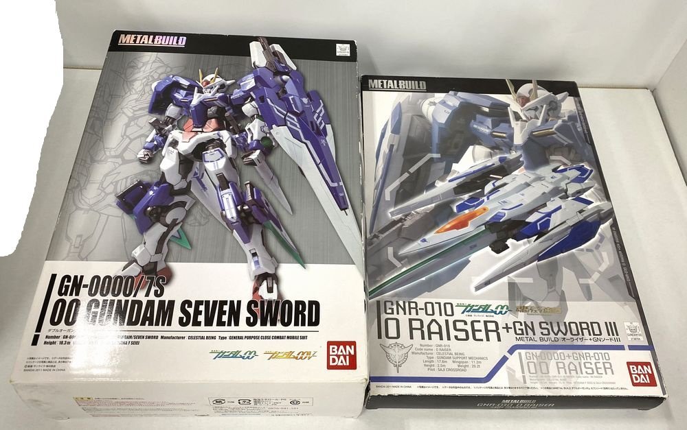 Y918a☆機動戦士ガンダム00 METAL BUILD ダブルオーガンダム セブン