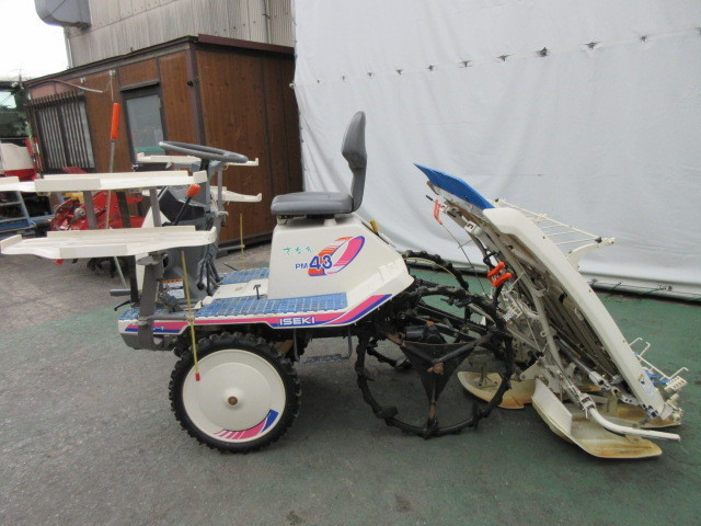 FT35 イセキ 田植え機 さなえ PM43YD-SW 4条植え ロータリー セル 田植