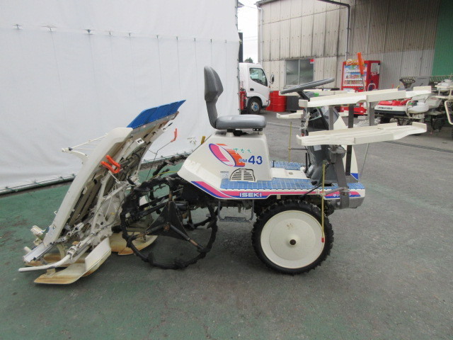 FT35 イセキ 田植え機 さなえ PM43YD-SW 4条植え ロータリー セル 田植