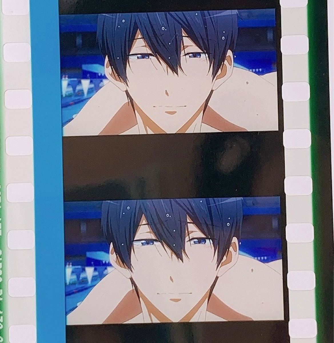 FS2-5-02)free! 入場特典 コマフィルム【遙・たかぽんストラップ】-