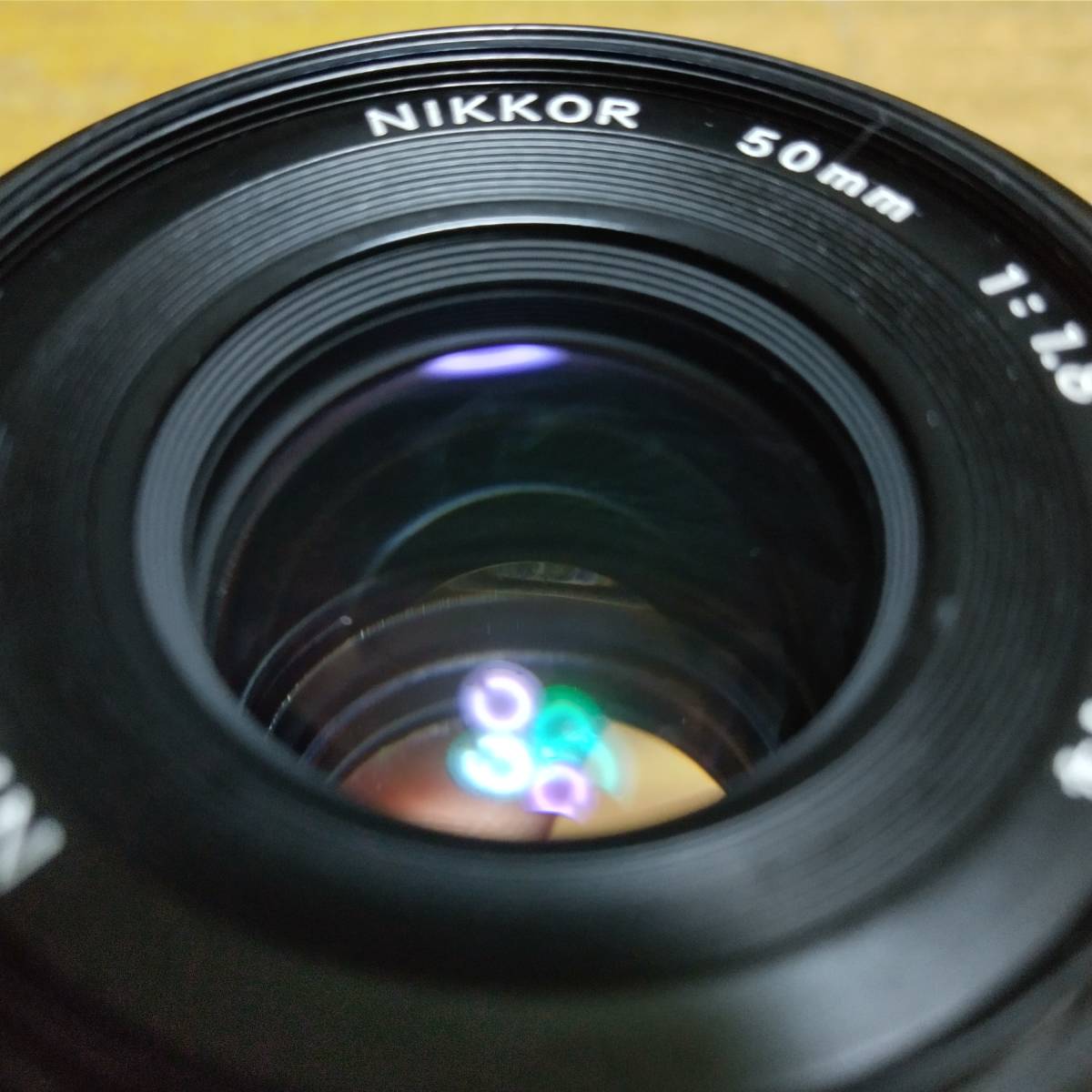 【美品】★Nikon Ai-s NIKKOR 50mm F1.8 人気のパンケーキレンズ カニ爪欠品！★動作品★_画像8