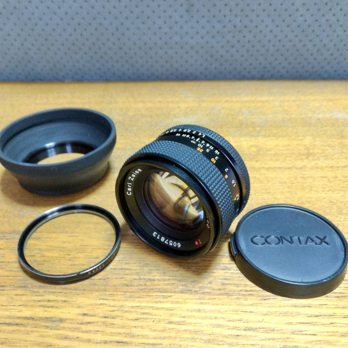 美品】☆コンタックス Carl Zeiss Planar 50mm F1.4 T* AEJ 光学極